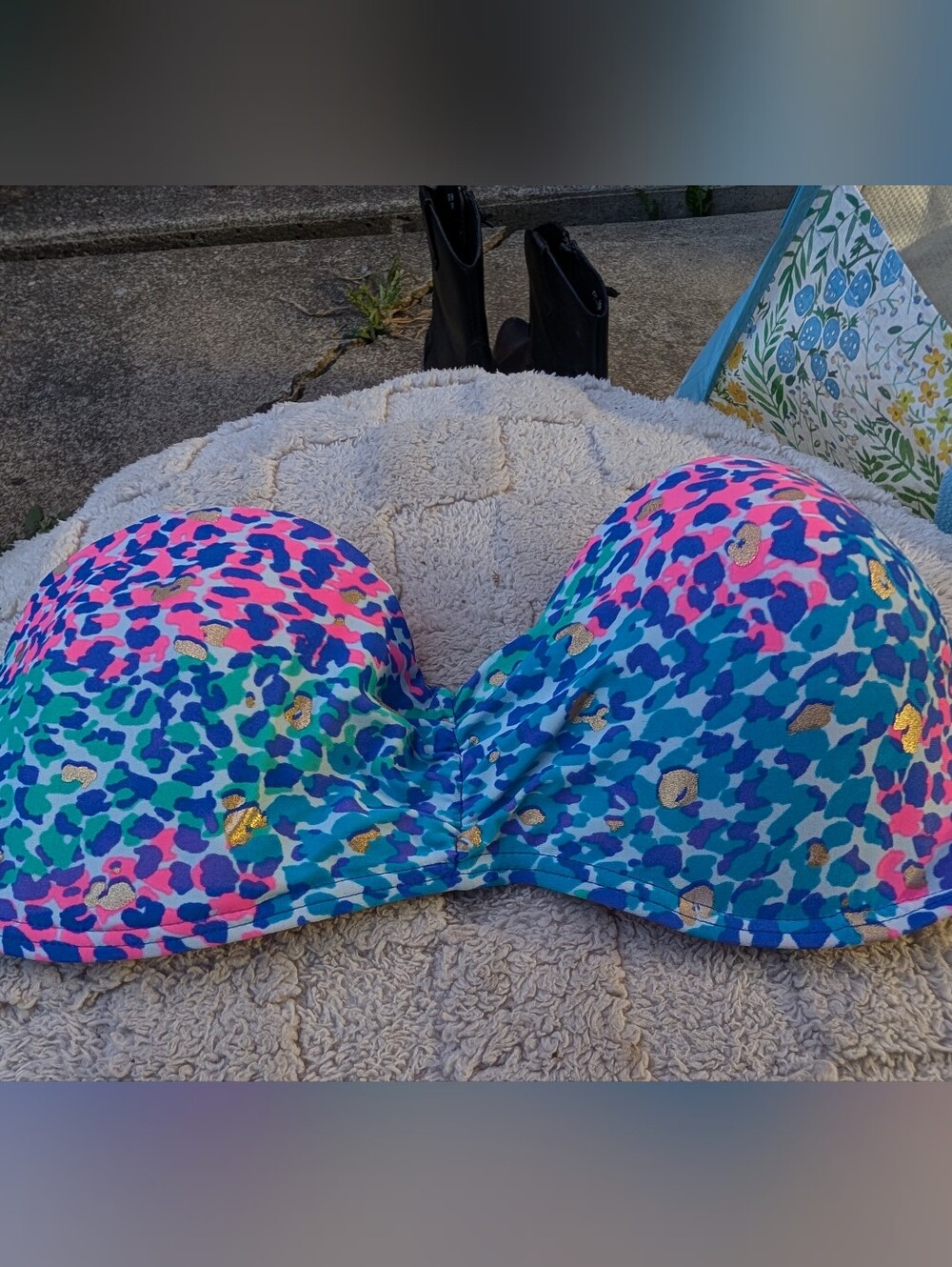 Women's Adore Me Swim Top & Bottom Bikini Size Medium
